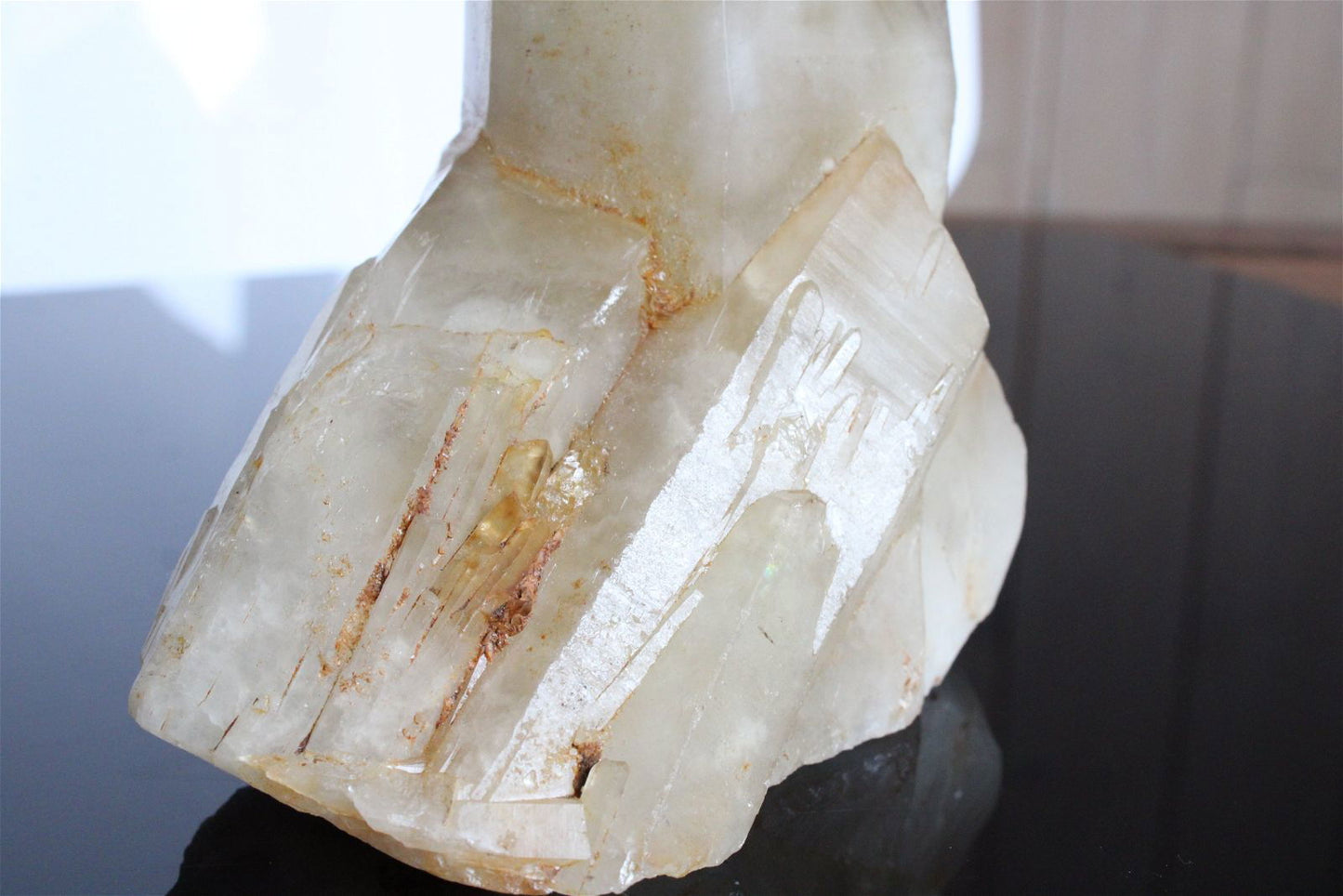 Pointe de citrine 986 grammes - Aurore Lune