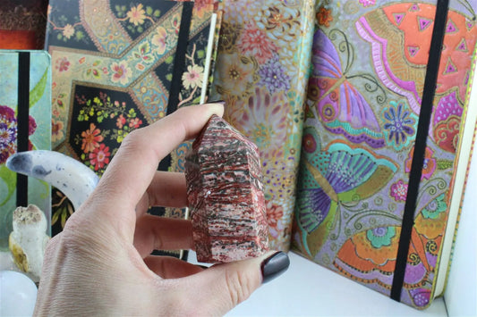 Pointe de jaspe léopard *F* - Aurore Lune