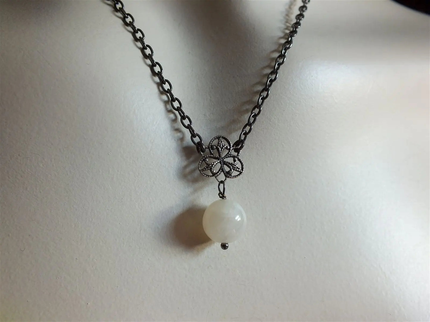 RETOUR DE SEANCE PHOTO labradorite blanche - Aurore Lune