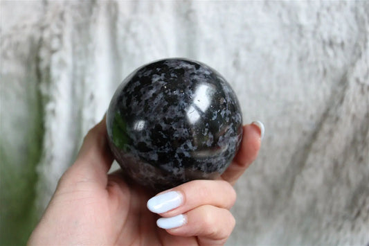 Sphère de gabbro ou lunélite * COLIS* #3 - Aurore Lune