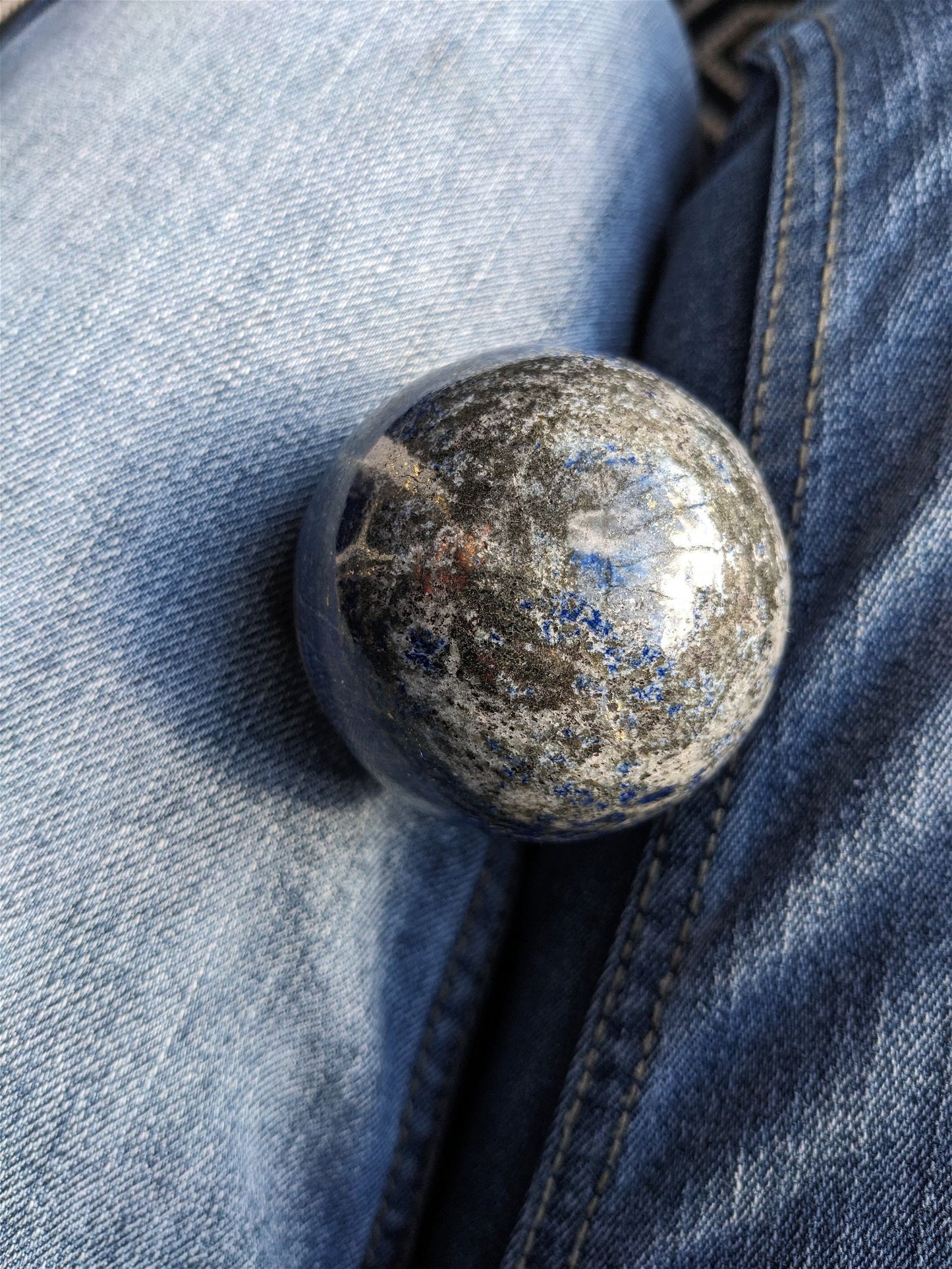 Sphère lapis lazuli 5.5 cm 260 grammes - Aurore Lune