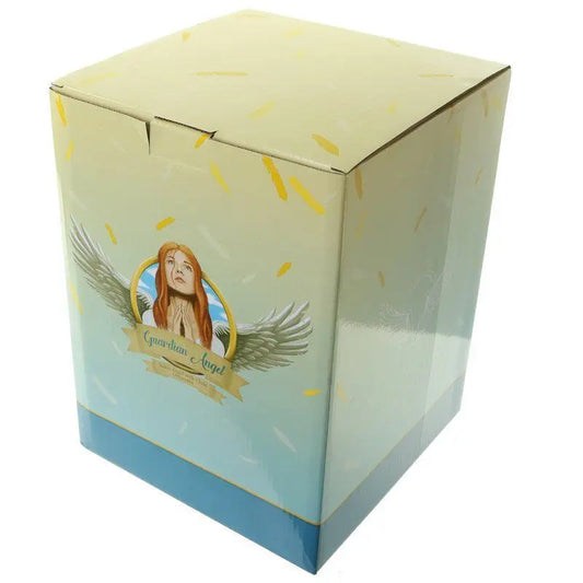 Statue Ange Gardien Céleste par Natasha Faulkner-Mère Divine - Aurore Lune