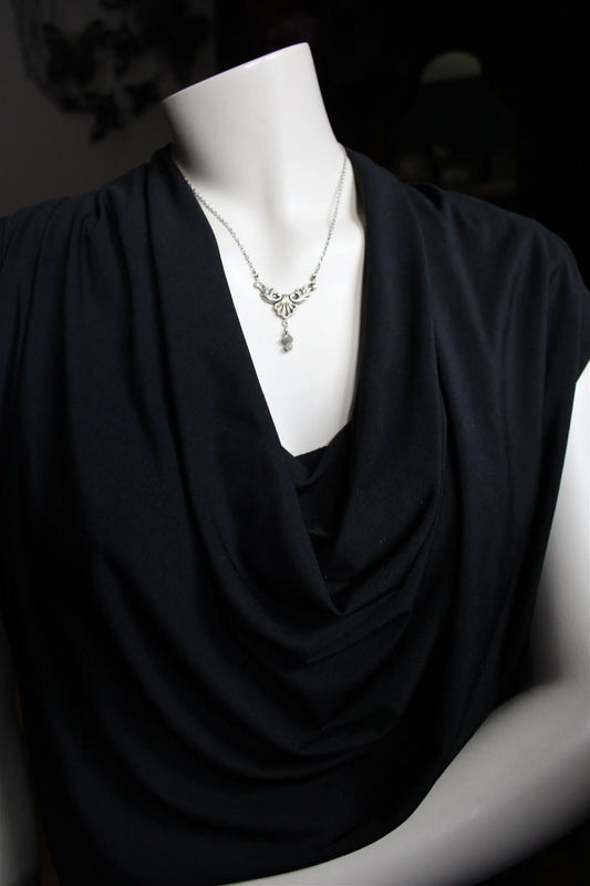 Collier  labradorite baroque / elfique - Aurore Lune