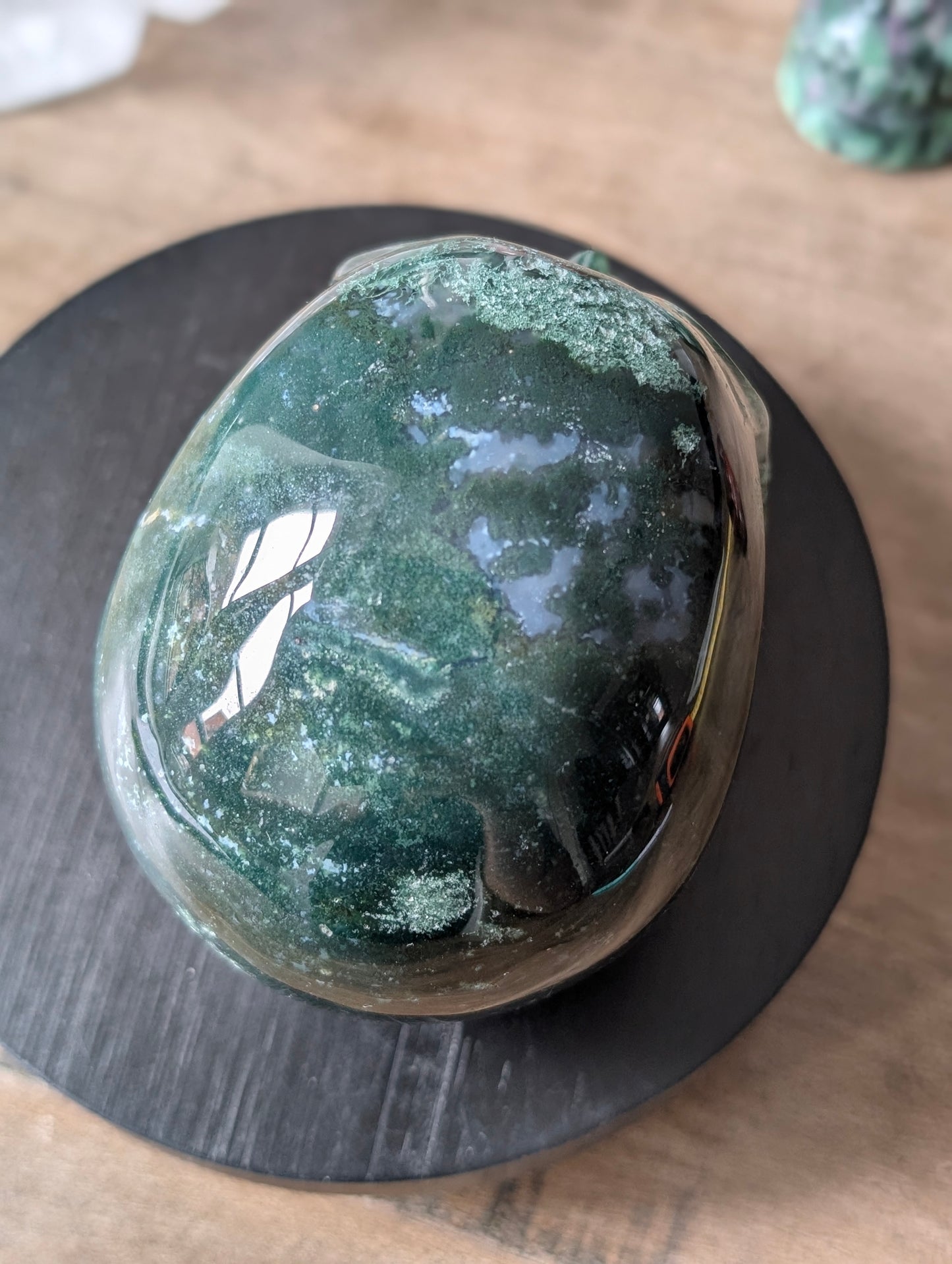Statue agate mousse
