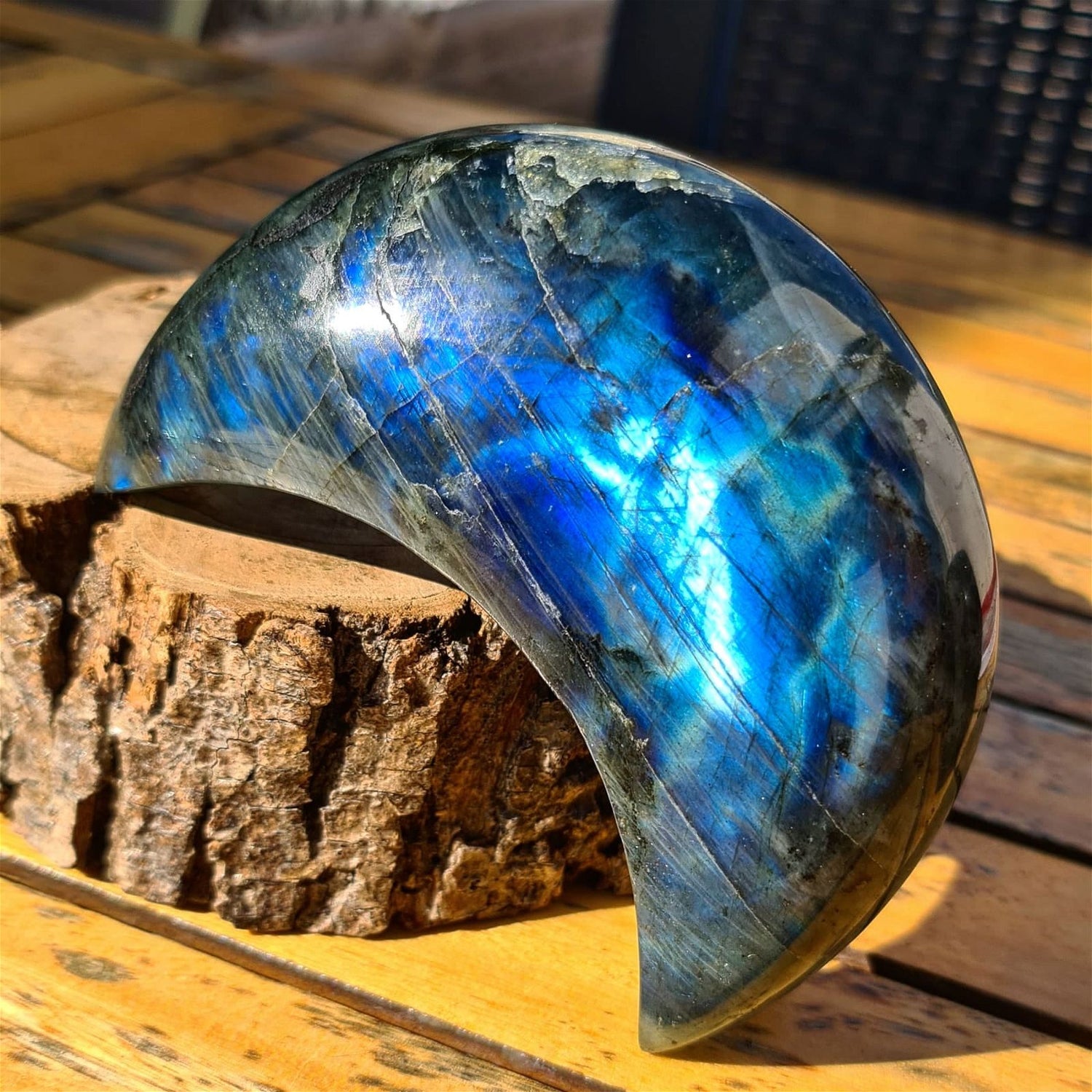 La labradorite et la labradorite blanche - Aurore Lune 