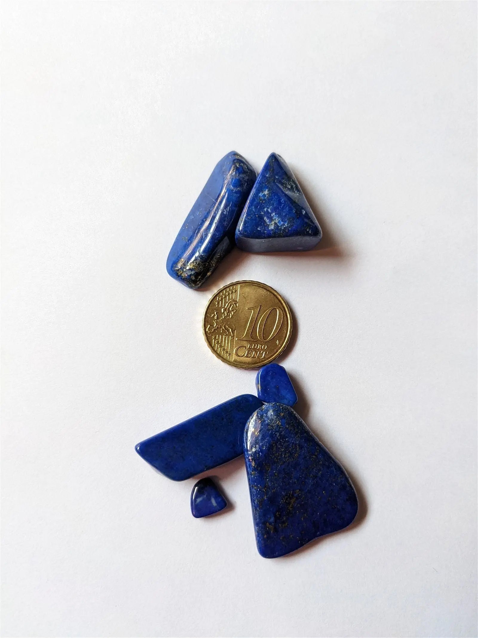 10 grammes de lapiz lazuli - 2 à 5 morceaux environ - Aurore Lune 