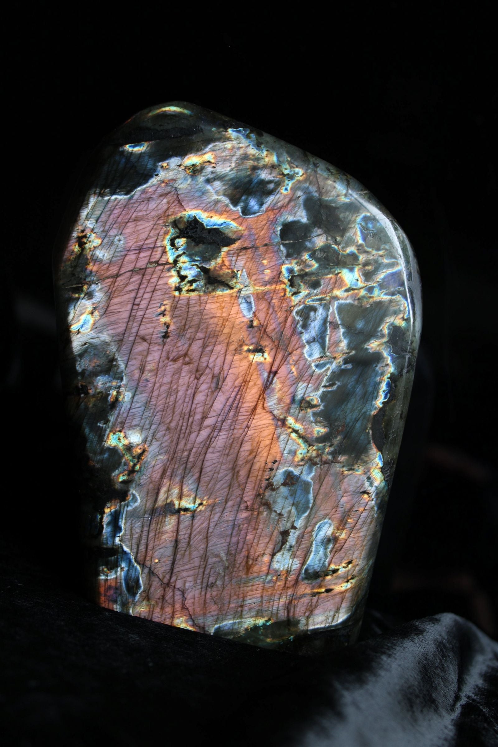 1 Labradorite à poser - Aurore Lune 