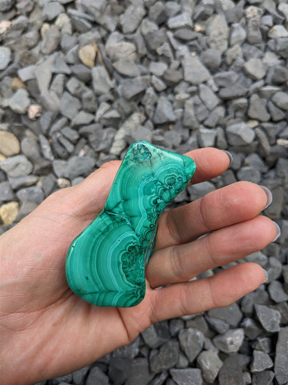1 Malachite chrysocolle à poser - Aurore Lune 