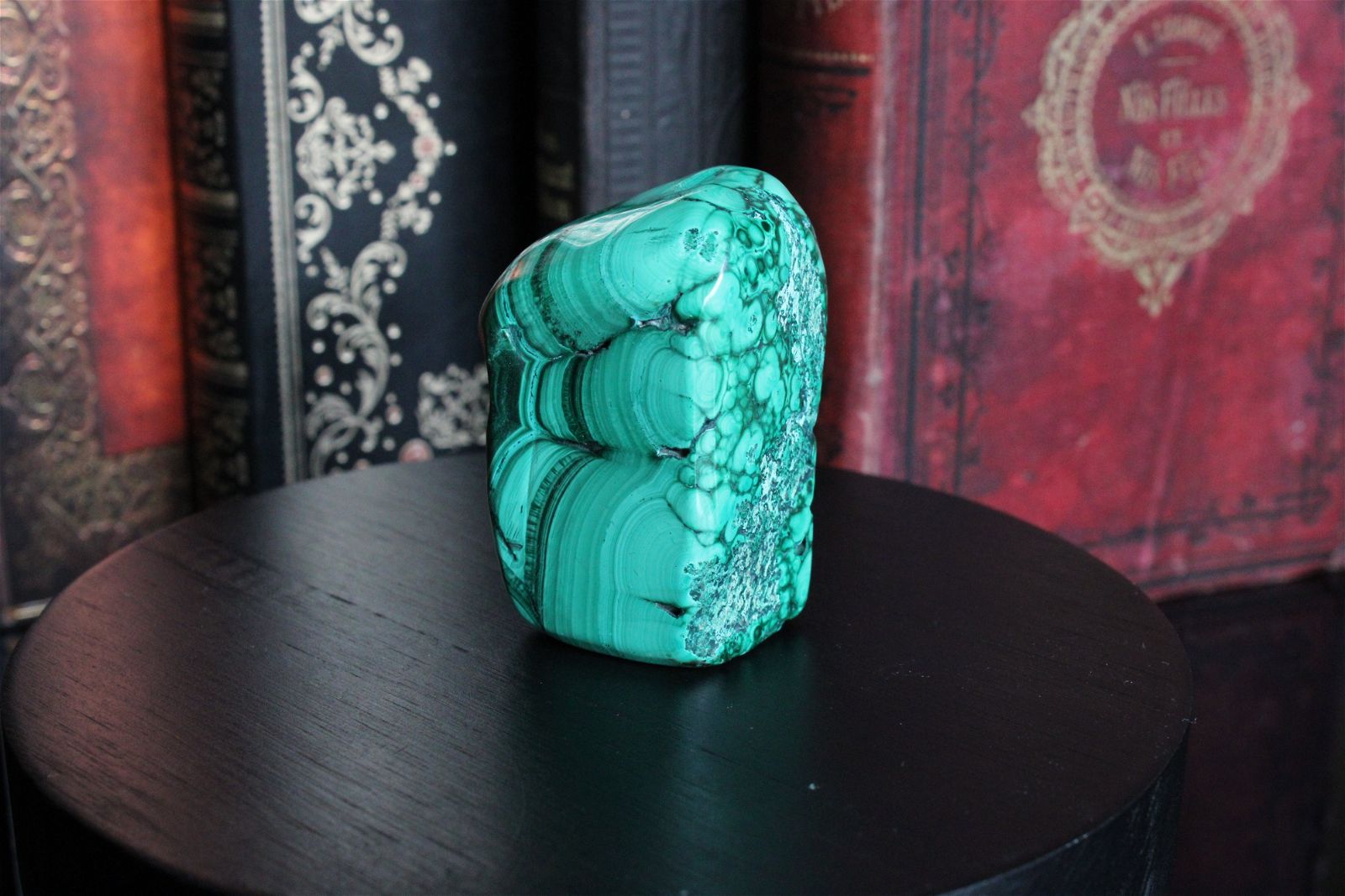 1 Malachite chrysocolle à poser 5.5 cm - Aurore Lune 