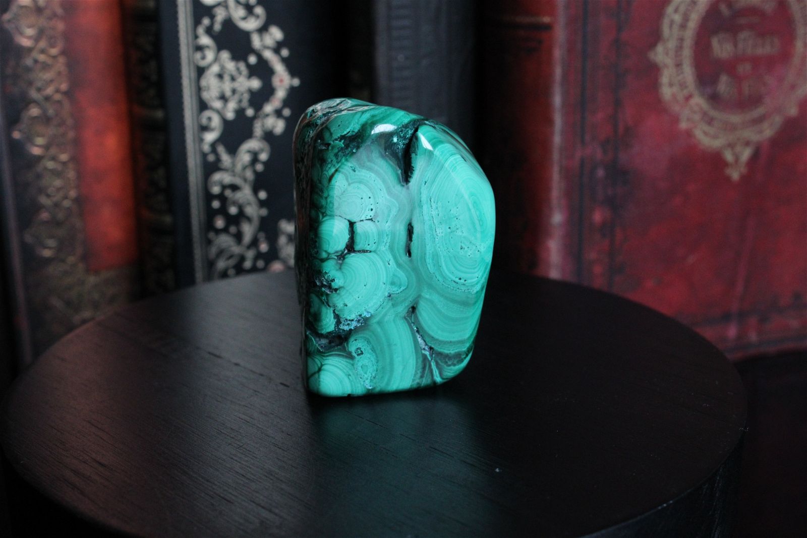 1 Malachite chrysocolle à poser 5.5 cm - Aurore Lune 