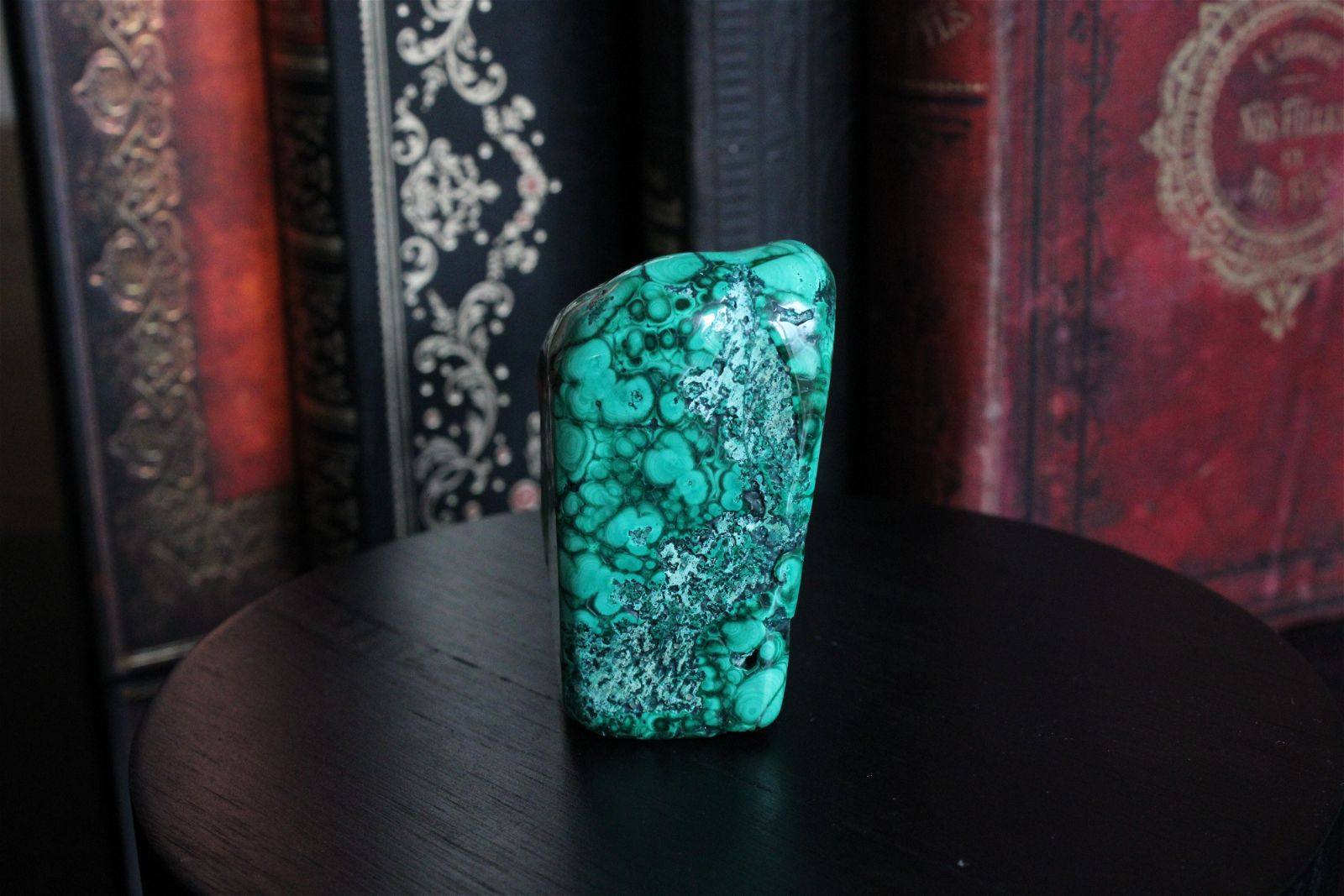 1 Malachite chrysocolle à poser 5.5 cm - Aurore Lune 