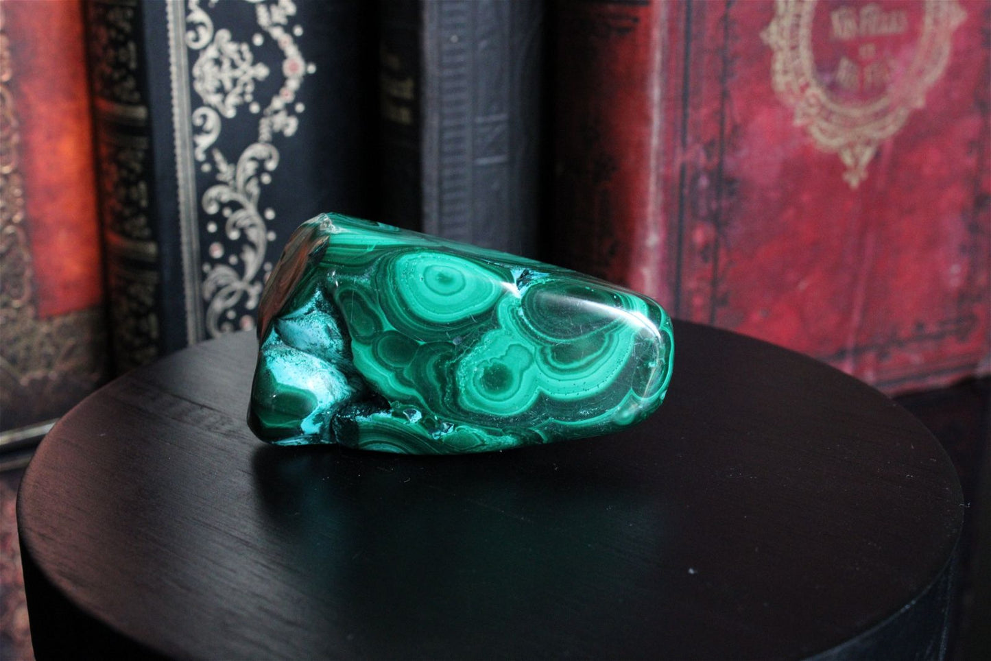 1 Malachite chrysocolle à poser 6.5 cm - Aurore Lune 