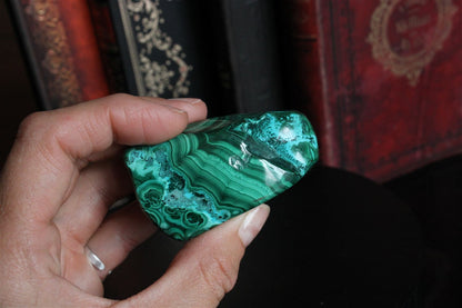 1 Malachite chrysocolle à poser 6.5 cm - Aurore Lune 