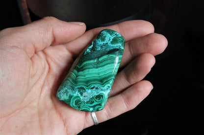 1 Malachite chrysocolle à poser 6.5 cm - Aurore Lune 