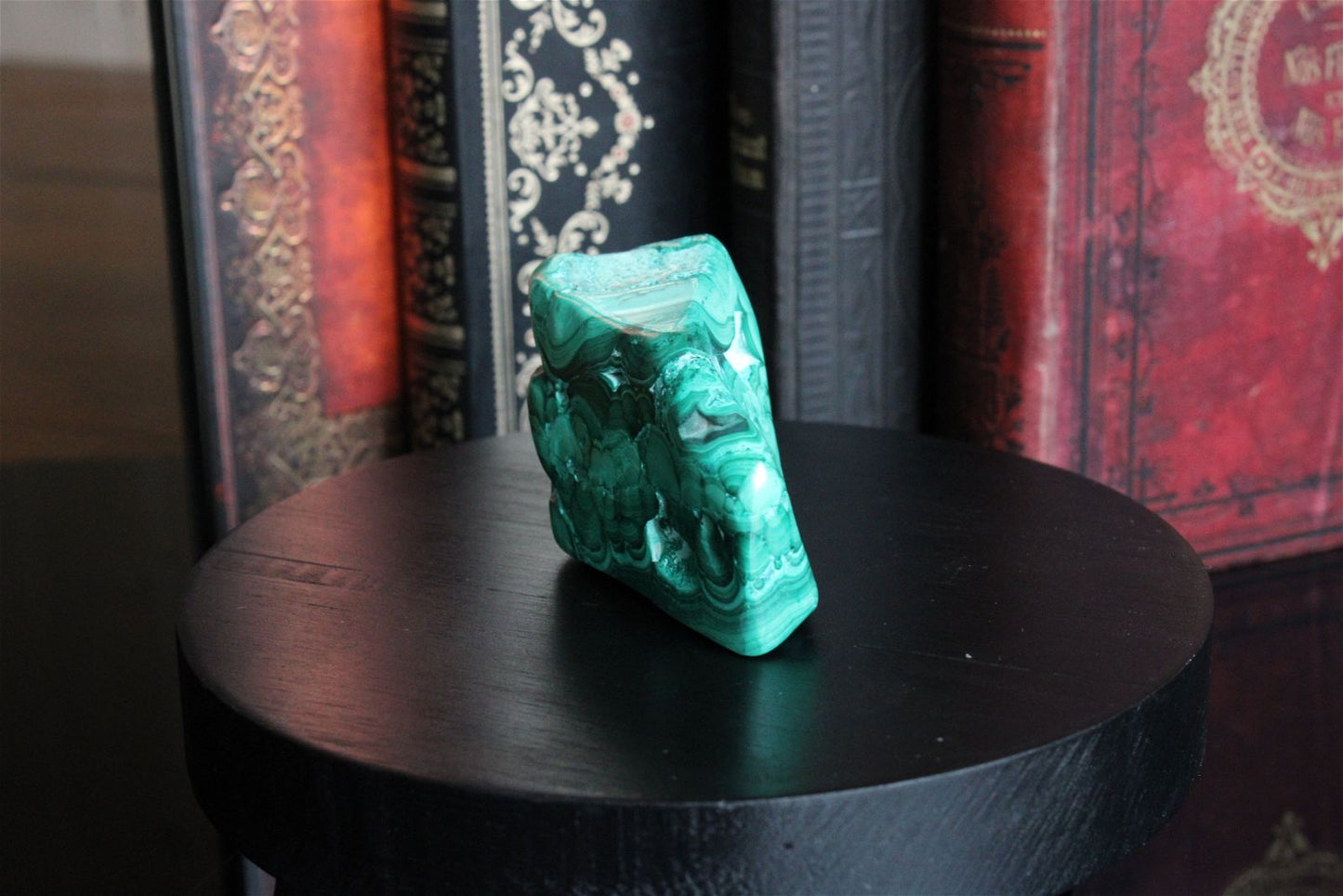 1 Malachite chrysocolle à poser 8 cm - Aurore Lune 