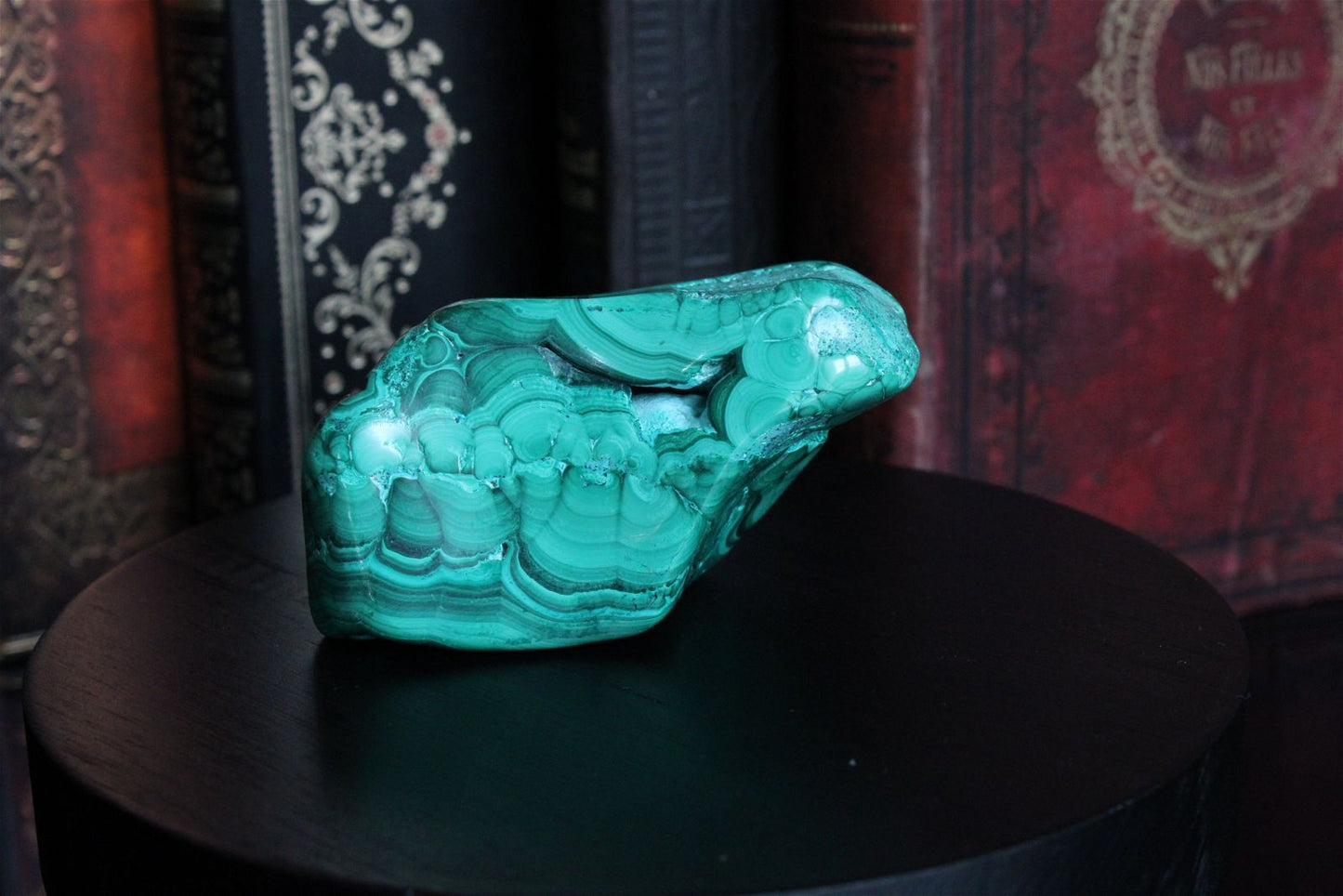 1 Malachite chrysocolle à poser 8 cm - Aurore Lune 