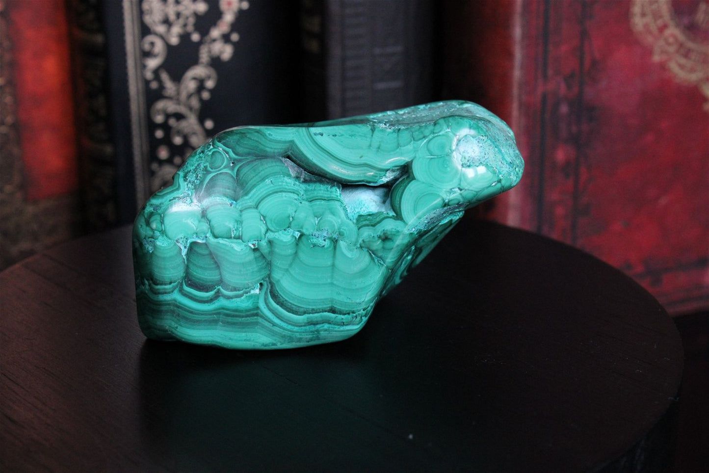 1 Malachite chrysocolle à poser 8 cm - Aurore Lune 