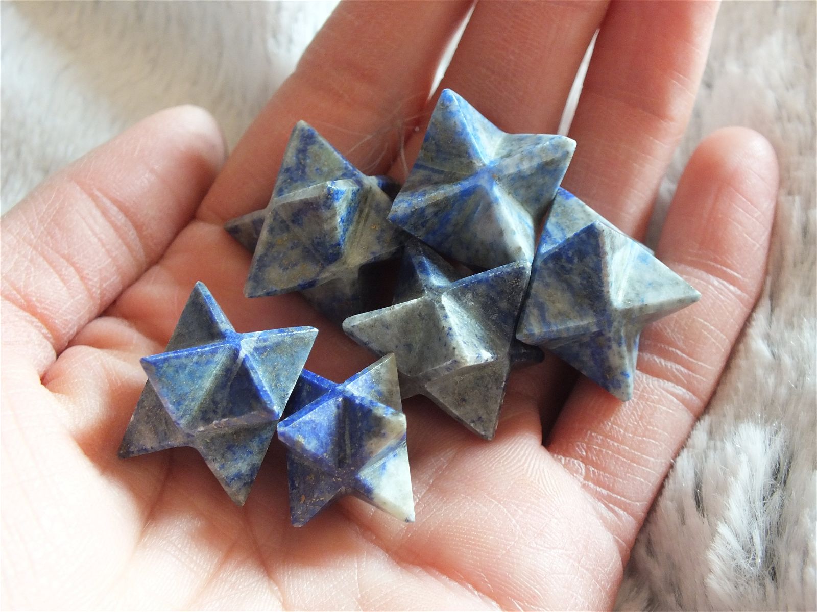 1 Merkaba en lapis lazuli - Aurore Lune 