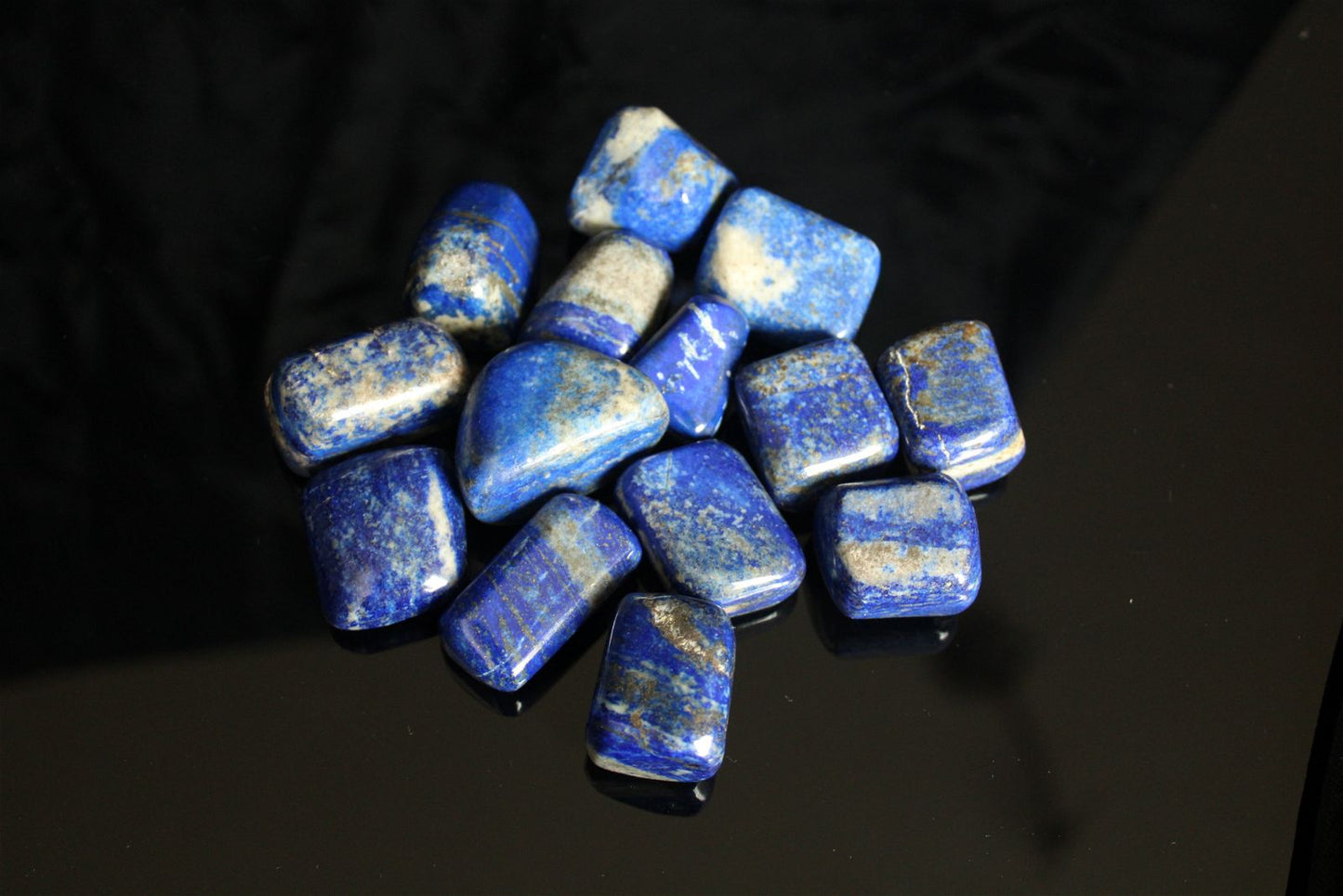 1 Pierre roulée en lapis lazuli - Aurore Lune 