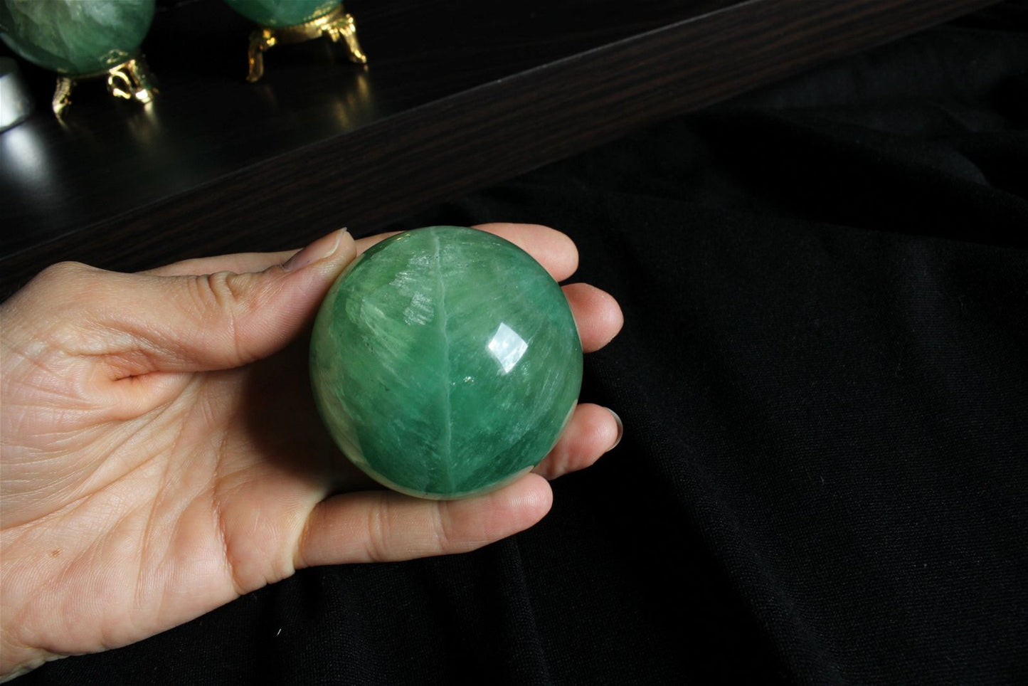 1 Sphère de fluorite AU CHOIX - Aurore Lune 