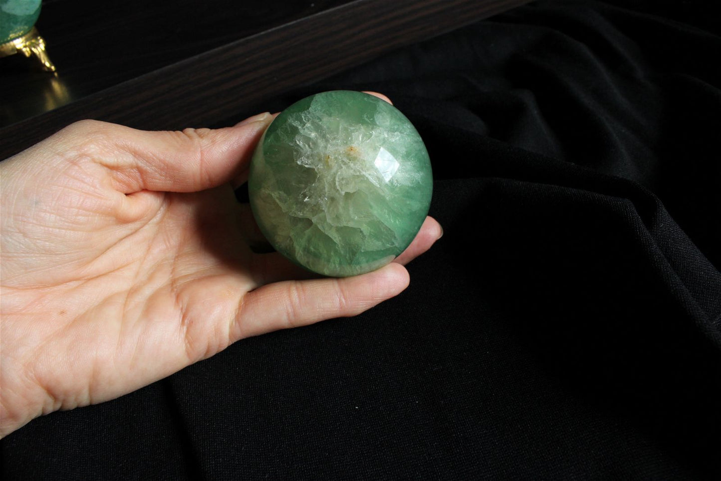 1 Sphère de fluorite AU CHOIX - Aurore Lune 