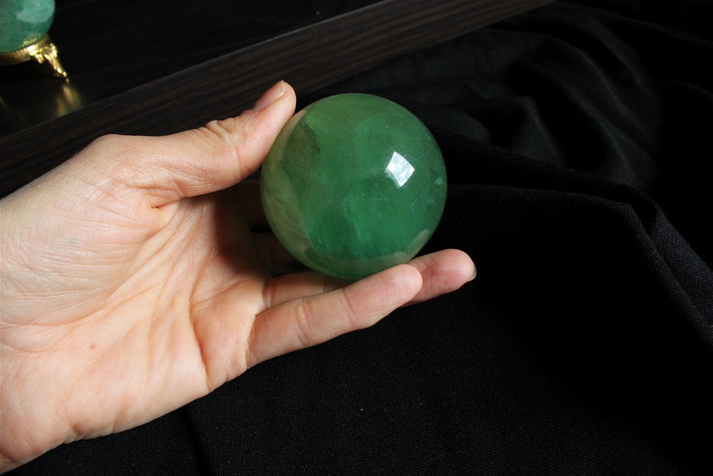 1 Sphère de fluorite AU CHOIX - Aurore Lune 