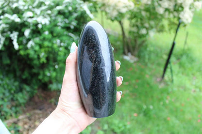 1 Tourmaline Noire à poser 1.364  kilogrammes 17 cm - Aurore Lune 