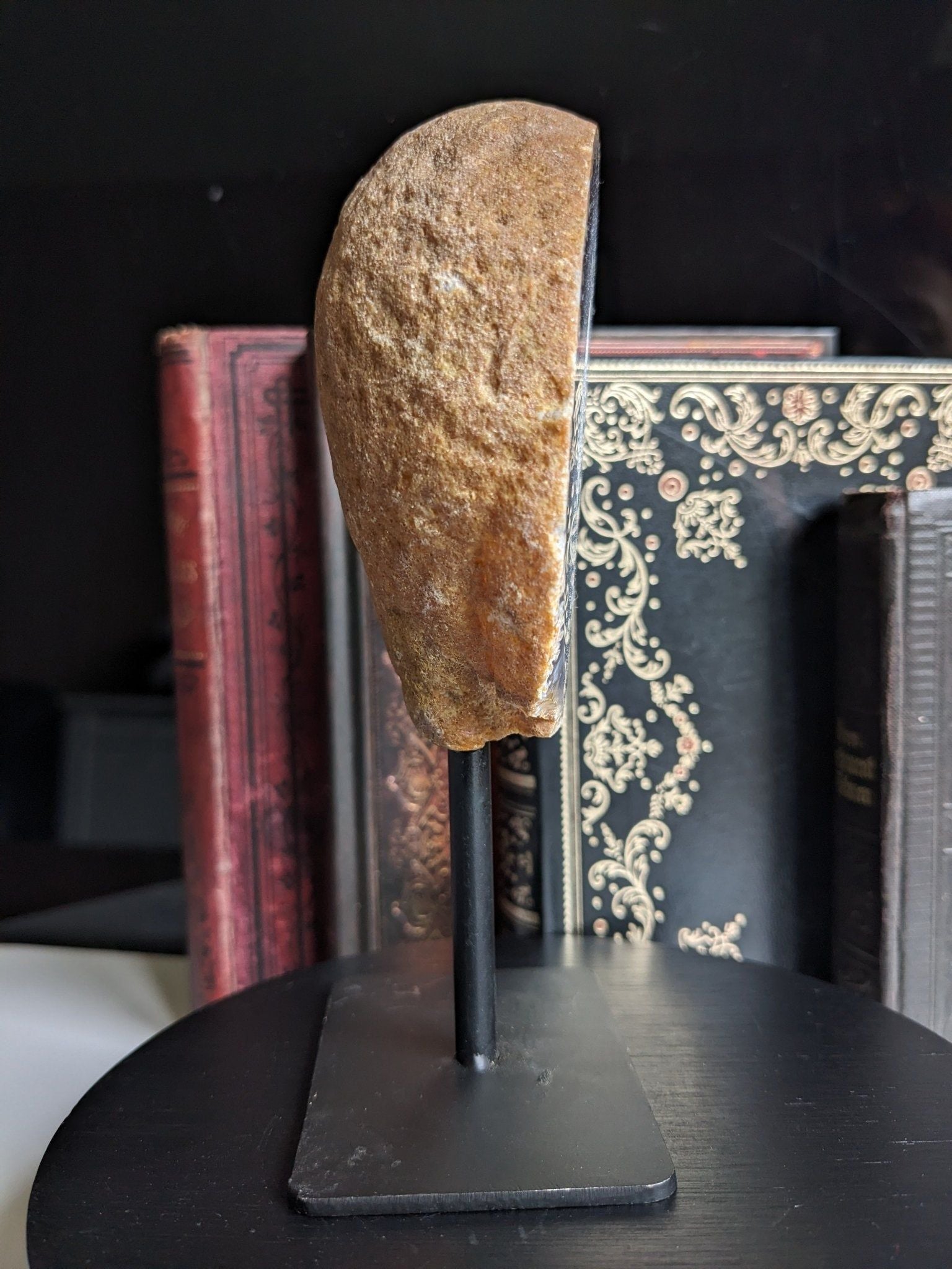 1 agate sur socle - Aurore Lune 