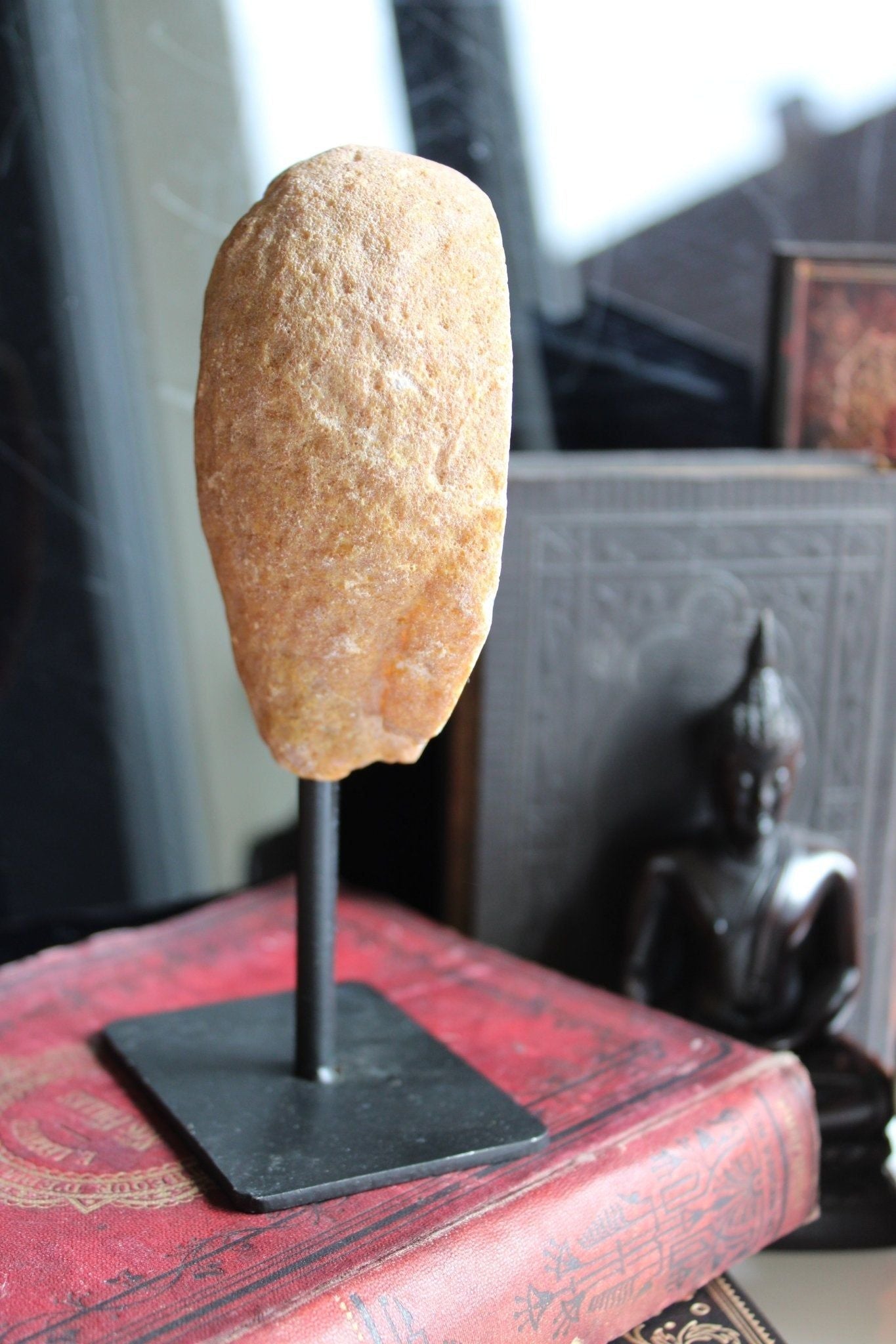 1 agate sur socle - Aurore Lune 