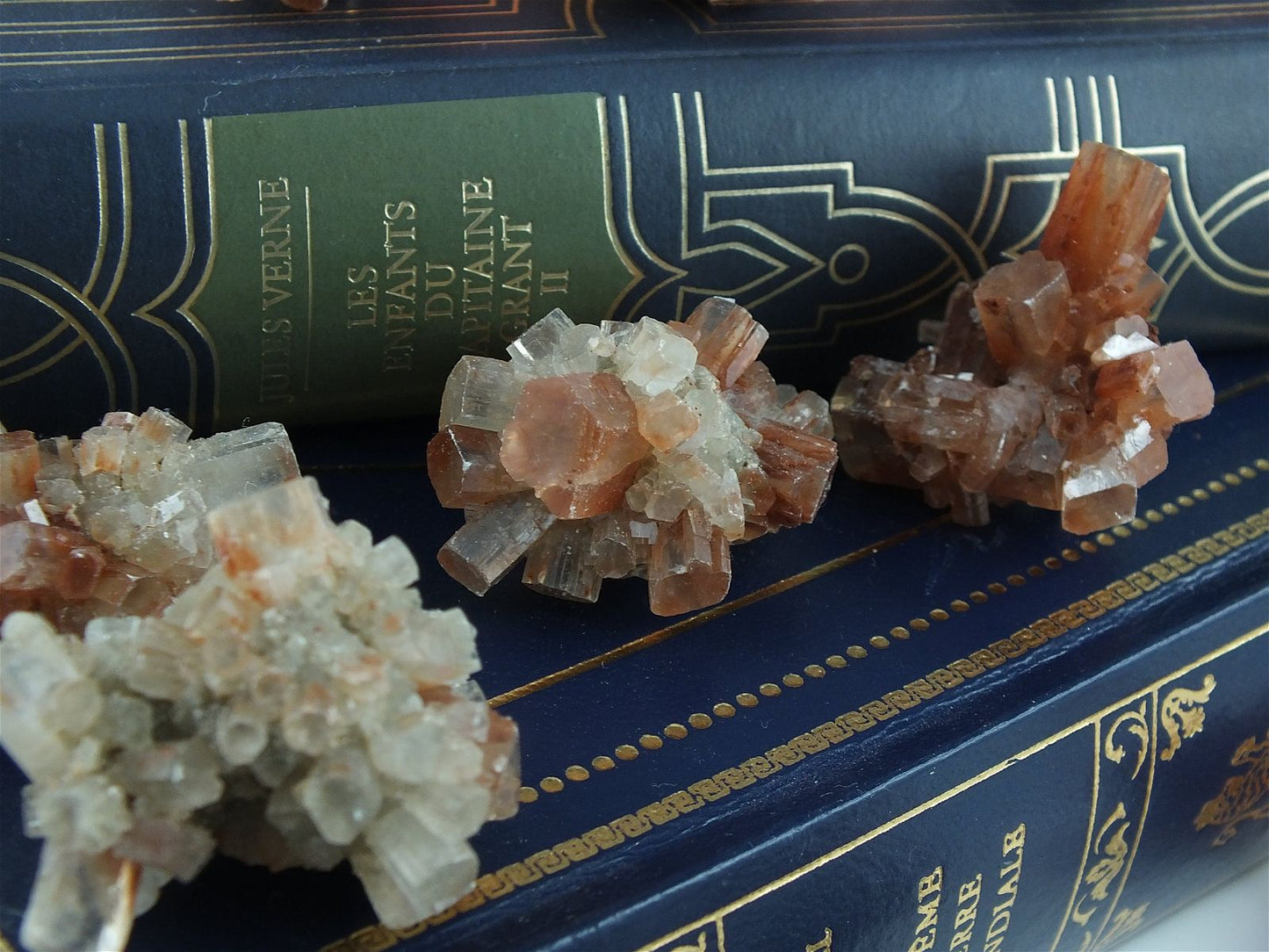 1 aragonite bicolore ou unie - Aurore Lune 