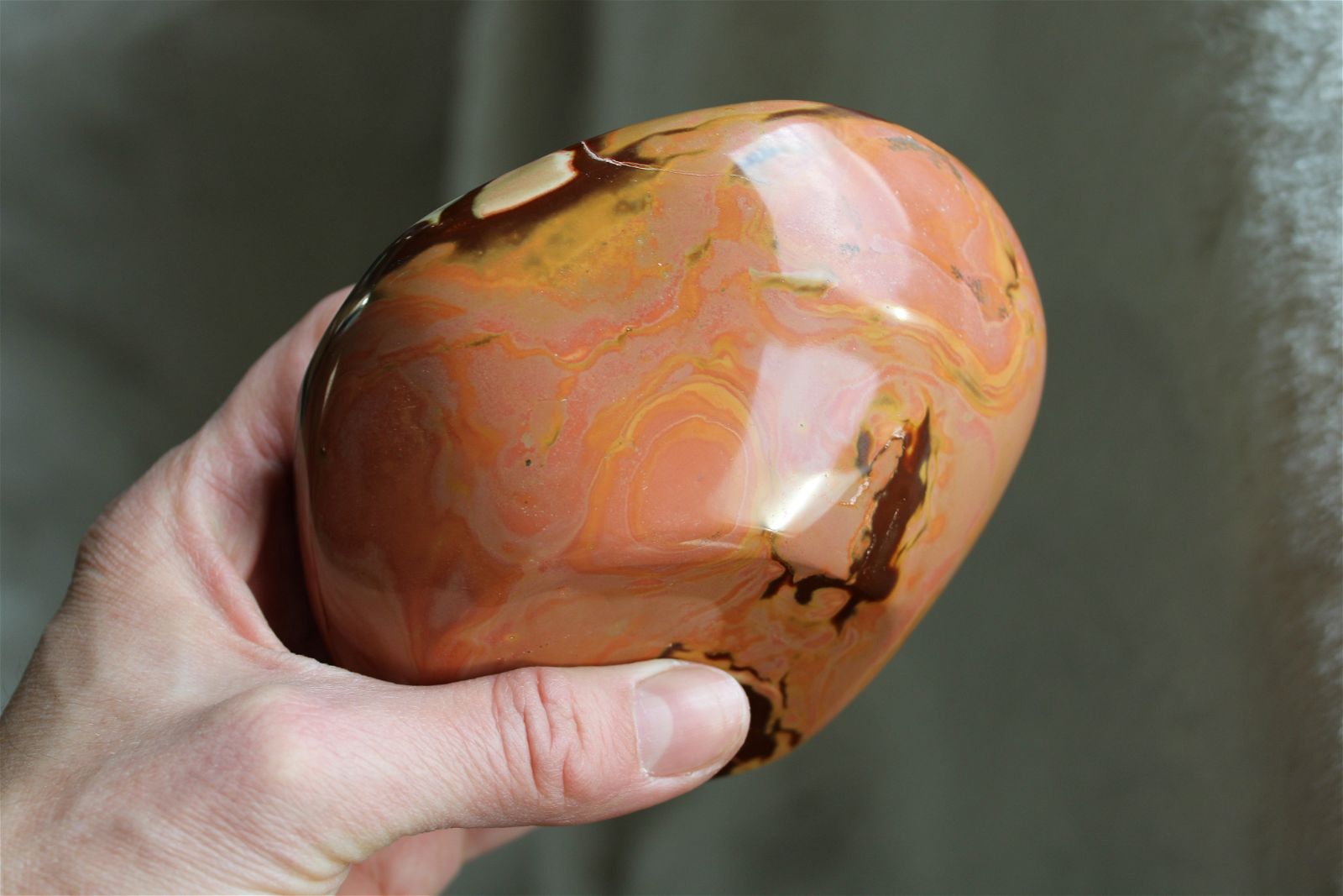 1 bol en jaspe polychrome - Aurore Lune 