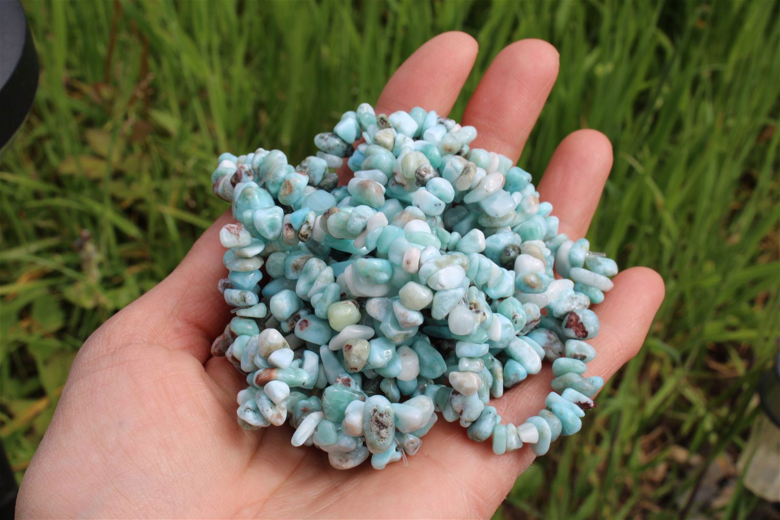 1 bracelet de larimar 16 cm - Aurore Lune 