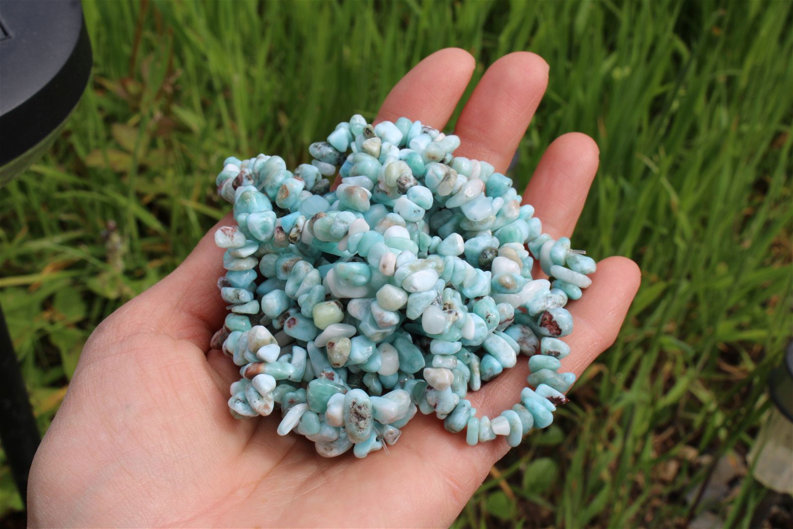 1 bracelet de larimar 16 cm - Aurore Lune 