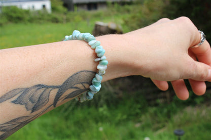 1 bracelet de larimar 16 cm - Aurore Lune 