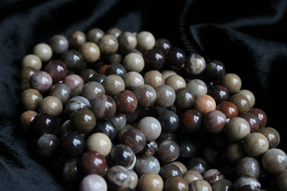 1 bracelet élastique en jaspe - Aurore Lune 