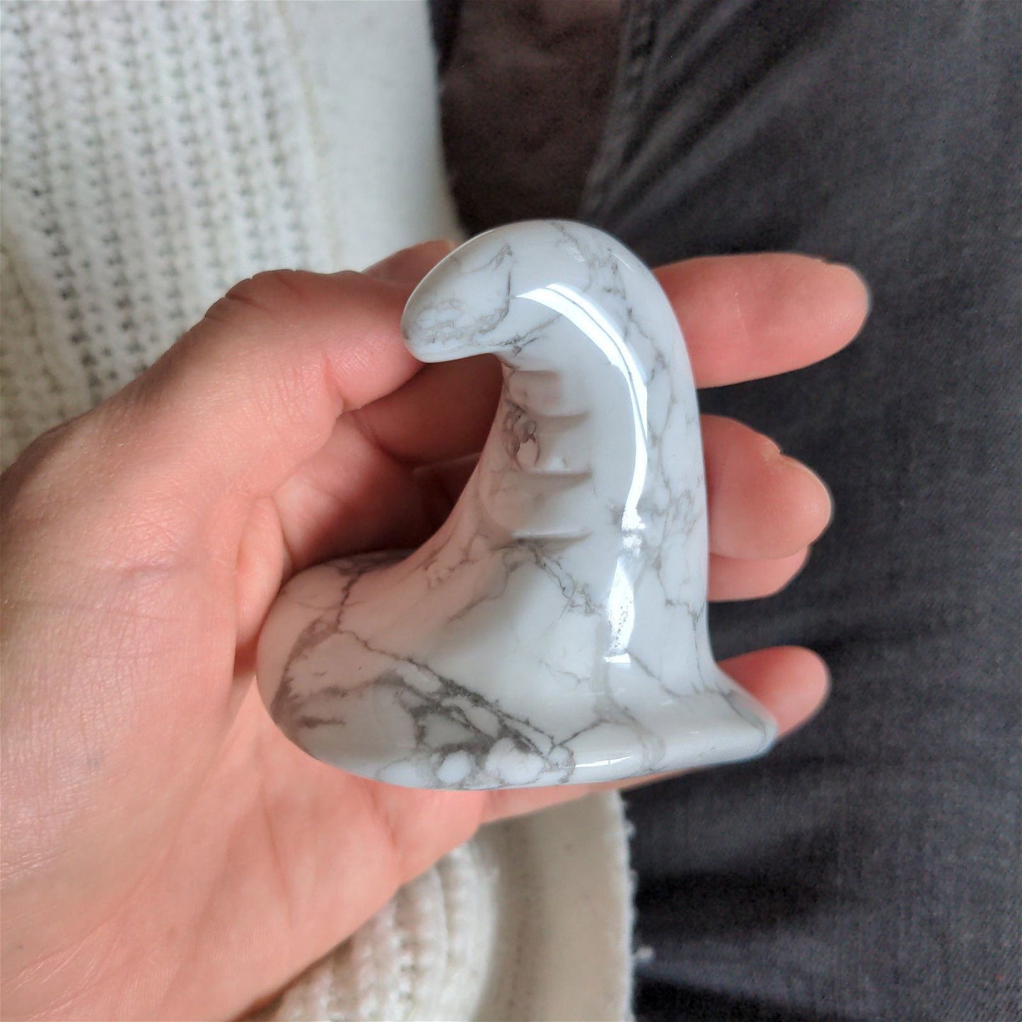 1 chapeau magique en howlite - Aurore Lune 