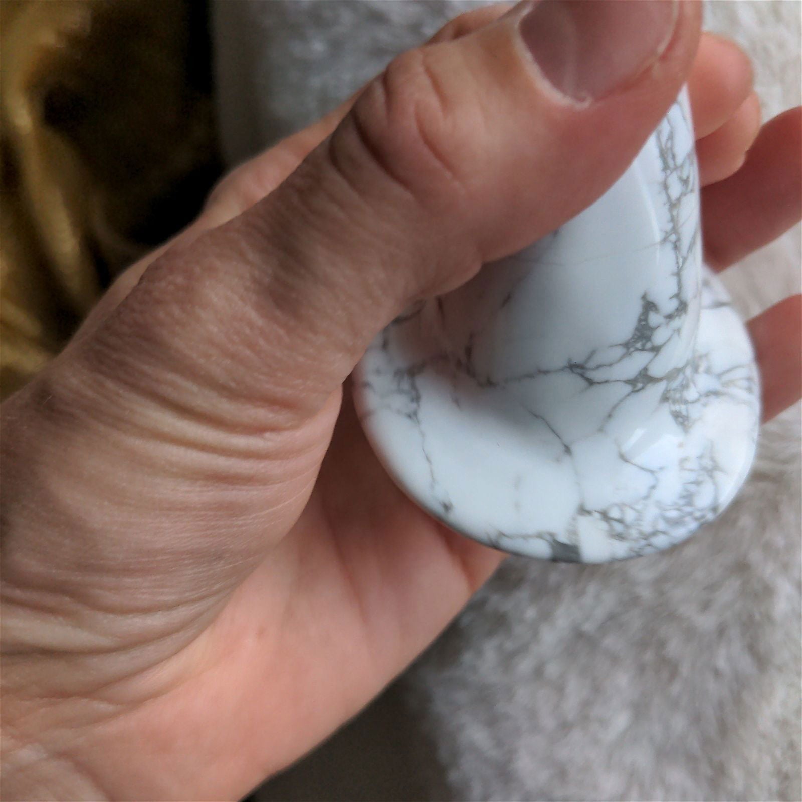 1 chapeau magique en howlite - Aurore Lune 