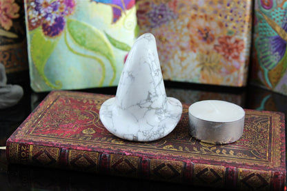 1 chapeau magique en howlite - Aurore Lune 