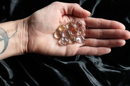 1 coeur de quartz lodolite - Aurore Lune 