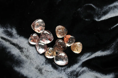 1 coeur de quartz lodolite - Aurore Lune 