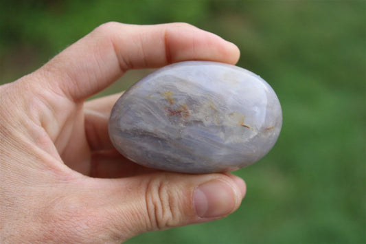 1 galet de quartz lavande 6 cm - Aurore Lune 