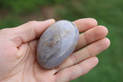 1 galet de quartz lavande 6 cm - Aurore Lune 
