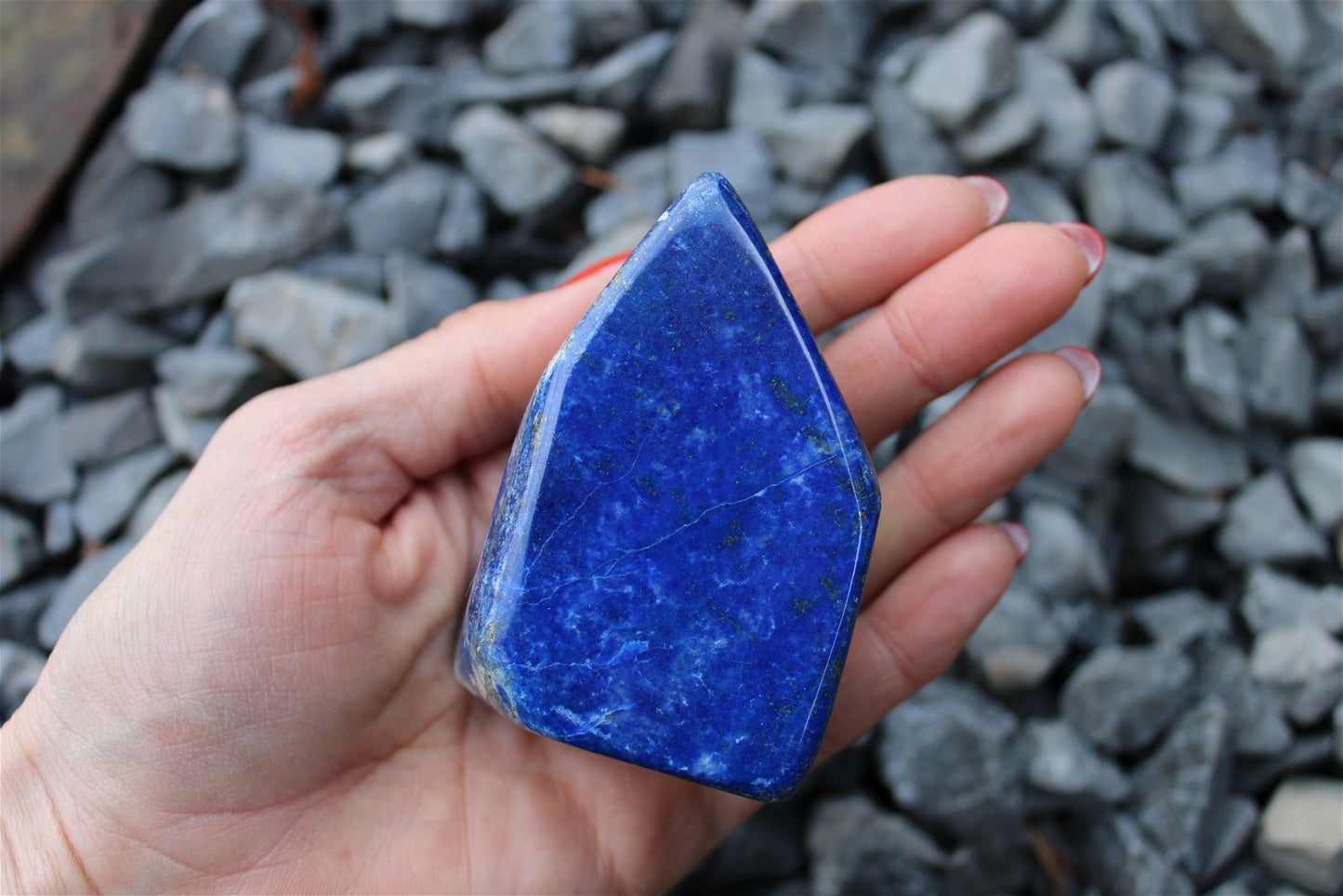 1 lapis lazuli à poser - Aurore Lune 