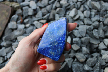 1 lapis lazuli à poser - Aurore Lune 