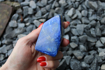 1 lapis lazuli à poser - Aurore Lune 