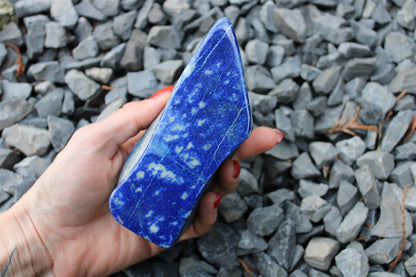 1 lapis lazuli à poser - Aurore Lune 