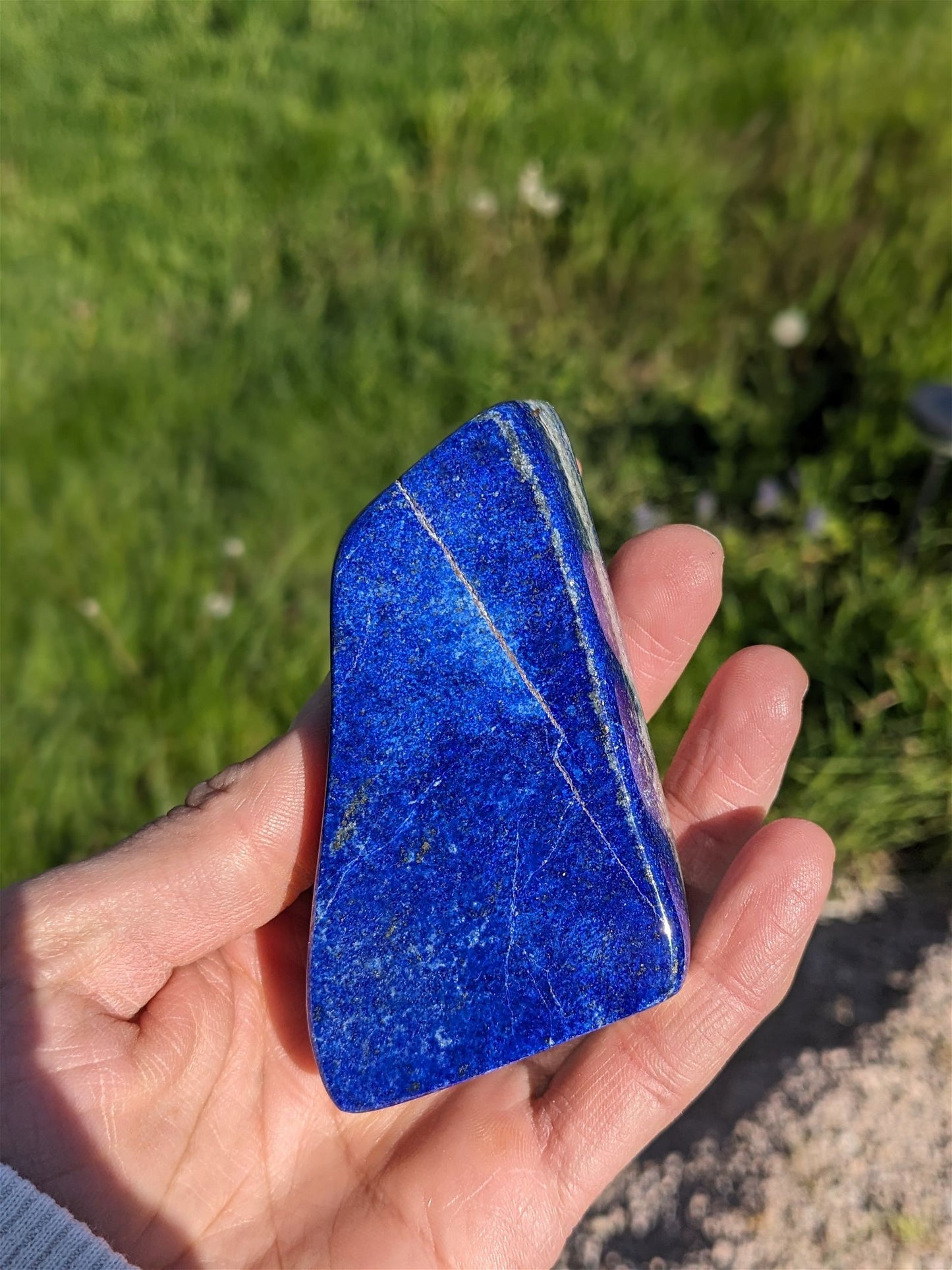 1 lapis lazuli à poser - Aurore Lune 