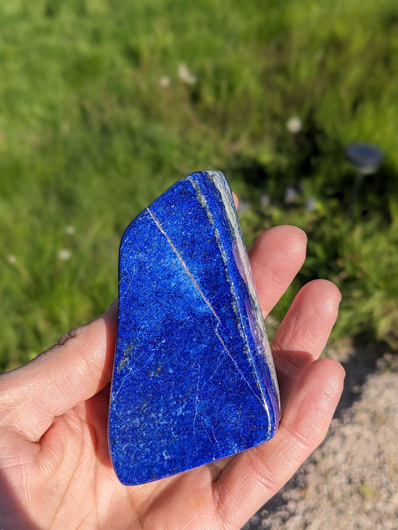 1 lapis lazuli à poser - Aurore Lune 