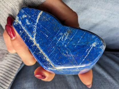 1 lapis lazuli à poser 9.5 cm - Aurore Lune 