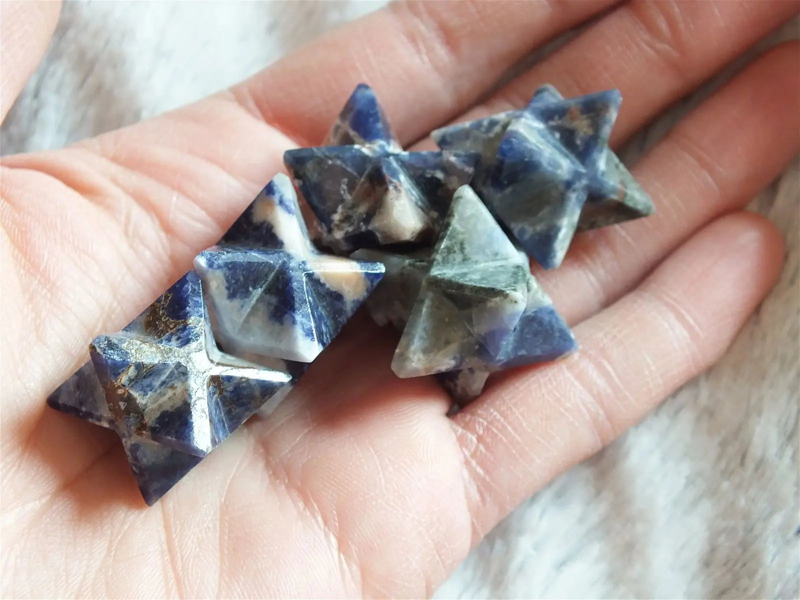 1 merkaba en sodalite - Aurore Lune 